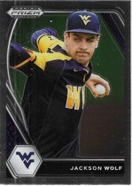 2021 Panini Prizm Draft Picks #PDP129 Jackson Wolf