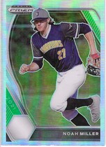 2021 Panini Prizm Draft Picks Silver Prizm #PDP36 Noah Miller