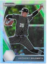 2021 Panini Prizm Draft Picks Silver Prizm #PDP37 Anthony Solometo