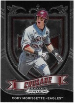 2021 Panini Prizm Draft Picks Crusade #5 Cody Morissette