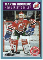 1992 Score Canadian #480 Martin Brodeur