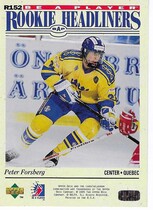 1994 Upper Deck Be A Player #152 Peter Forsberg