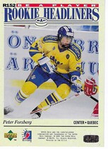 1994 Upper Deck Be A Player #R152 Peter Forsberg