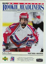 1994 Upper Deck Be A Player #R159 Valeri Bure