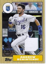 2022 Topps 1987 Topps Relics #87R-AB Andrew Benintendi