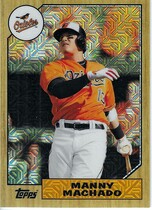 2017 Topps Silver Pack 1987 Topps Chrome Refractor #87-MM Manny Machado