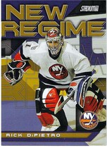 2001 Stadium Club New Regime #NR11 Rick DiPietro