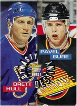 1994 Stadium Club Dynasty and Destiny #3 Pavel Bure|Brett Hull