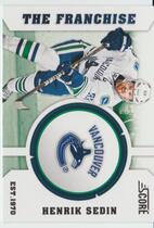 2012 Score Franchise #F28 Henrik Sedin