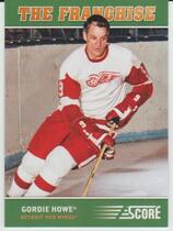 2012 Score Franchise Original Six #OS2 Gordie Howe