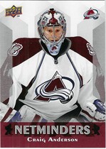2010 Upper Deck Netminders #N6 Craig Anderson