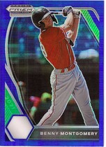 2021 Panini Prizm Draft Picks Blue Prizm #PDP8 Benny Montgomery