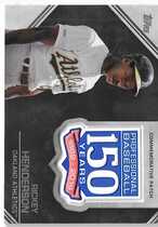 2019 Topps 150th Anniversary Commemorative Patch #AMP-RHE Rickey Henderson