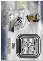 2021 Topps Update 70th Anniversary Manufactured Logo Patch #T70P-AR Alex Rodriguez