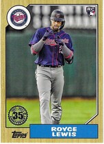 2022 Topps Update 1987 Topps #87TBU-3 Royce Lewis