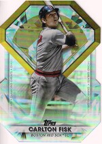 2022 Topps Update Diamond Greats Die-Cuts #DGDC-69 Carlton Fisk