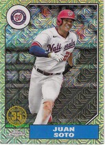 2022 Topps Update 1987 Topps Silver Pack #T87C-57 Juan Soto