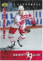 1994 Upper Deck Be A Player Wayne Gretzky 99 All-Stars #G5 Russ Courtnall