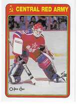 1990 O-Pee-Chee OPC Red Army Inserts #9R Maxim Mikhailovsky