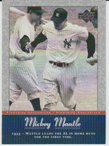 2001 Upper Deck Pinstripe Exclusives Mantle #MM17 Mickey Mantle