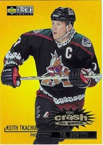 1997 Upper Deck Collectors Choice Crash The Game #27 Keith Tkachuk