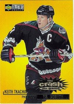 1997 Upper Deck Collectors Choice Crash The Game #C27 Keith Tkachuk