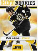 2010 Score Base Set #549 Adam Mcquaid