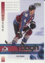 2001 Upper Deck Honor Roll Tough Customer #2 Rob Blake