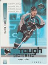 2001 Upper Deck Honor Roll Tough Customer #5 Owen Nolan