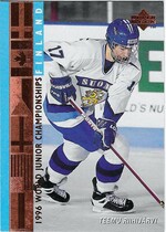 1995 Upper Deck Base Set #548 Teemu Riihijarvi