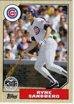 2017 Topps New Era 1987 Topps 30th Anniversary #87T-4 Ryne Sandberg
