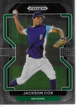 2022 Panini Prizm Draft Picks #PDP50 Jackson Cox
