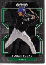 2022 Panini Prizm Draft Picks #PDP77 Tucker Toman