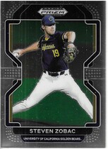 2022 Panini Prizm Draft Picks #PDP115 Steven Zobac