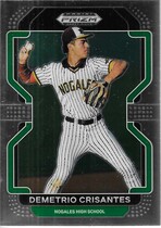 2022 Panini Prizm Draft Picks #PDP198 Demetrio Crisantes