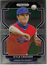 2022 Panini Prizm Draft Picks #PDP202 Kyle Crigger