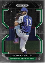2022 Panini Prizm Draft Picks #PDP211 Javier Santos