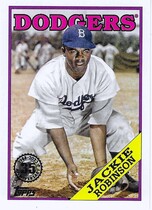 2023 Topps 1988 Topps #T88-44 Jackie Robinson