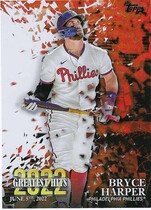 2023 Topps 2022 Greatest Hits #22GH-12 Bryce Harper
