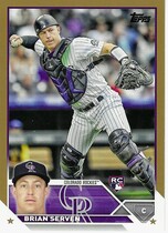 2023 Topps Gold #41 Brian Serven