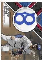 2023 Topps Patchwork of the Past Commemorative Patch Gold #POTP-MB Mookie Betts