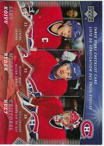 2007 Upper Deck McDonalds Three Stars Checklists #CL1 Cristobal Huet|Michael Ryder|Saku Koivu