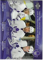 2007 Upper Deck McDonalds Three Stars Checklists #CL2 Bryan McCabe|Darcy Tucker|Mats Sundin