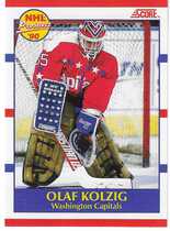 1990 Score Canadian #392 Olaf Kolzig