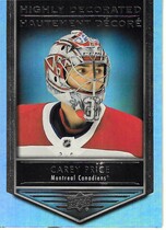 2019 Upper Deck Tim Hortons Highly Decorated #HD-3 Carey Price