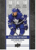 2018 Upper Deck Tim Hortons Game Day Action #GDA-10 Auston Matthews