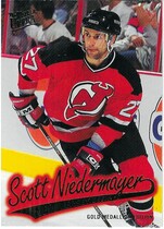 1996 Ultra Gold Medallion #G-94 Scott Niedermayer