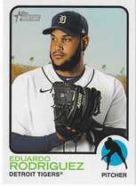 2022 Topps Heritage High Number 1973 Topps Oversized #OB-ER Eduardo Rodriguez