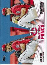 2023 Topps One-Two Punch Blue #12P-12 Joe Ryan|Sonny Gray