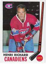 1969 Topps Base Set #11 Henri Richard